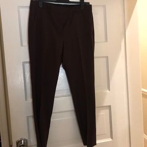 Theory crop slim pant